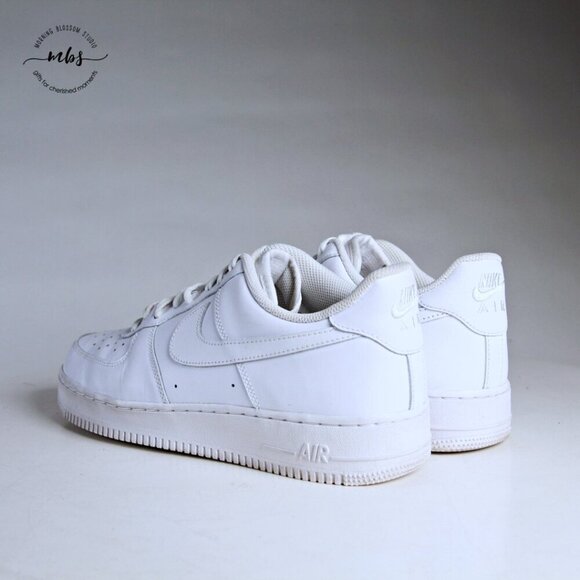 Nike Air Force 1 Low \'07 Leather White‎ Men 11.5 main image 5